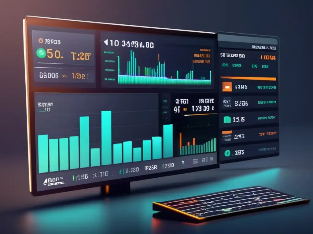 Plataforma de trading futurista con gráficos en tiempo real Exchanges con Integración API: Trading Personalizado