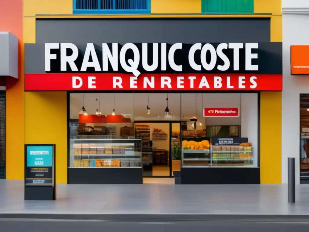 Franquicias rentables y atractivas Franquicias rentables de bajo coste en una tienda moderna y atractiva