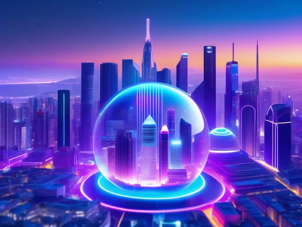Futuro digital y seguro en Zcash Futura ciudad digital segura y privada con transacciones en Zcash - Ventajas de Zcash en transacciones seguras