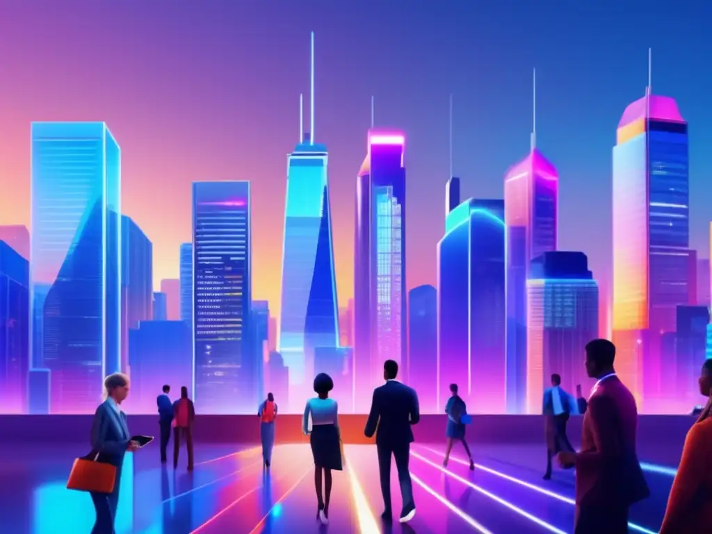 Futuro financiero con AI en InverZona Futuro centro financiero con IA personalizada para inversiones financieras