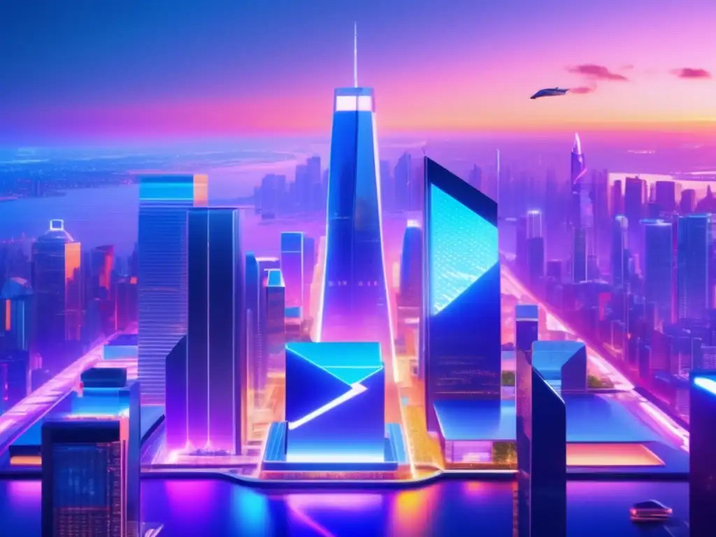 Futuro distrito financiero con criptomonedas Futuro distrito financiero en 8K con criptos: Regulación de criptomonedas y bancos