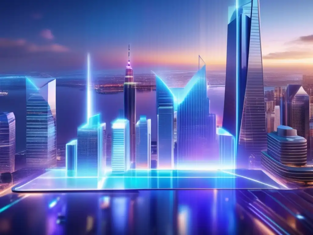 Futuro distrito financiero: ventajas transparencia IA operaciones financieras