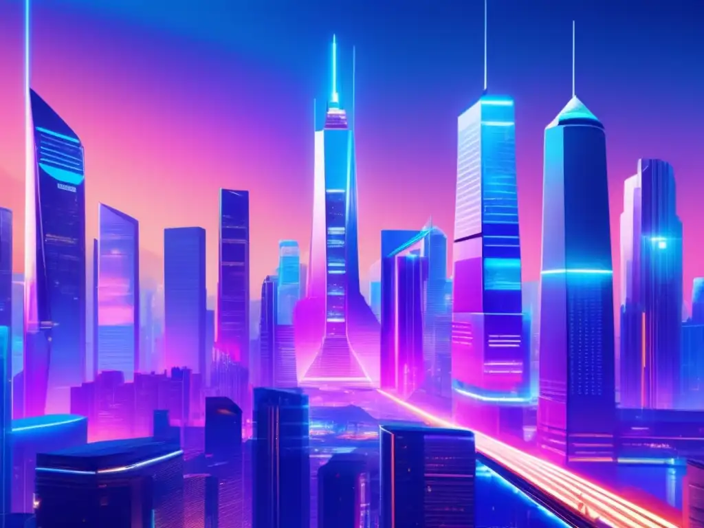 Futuro financiero en la ciudad Futuro de inversiones: Contratos inteligentes revolucionan paisaje financiero