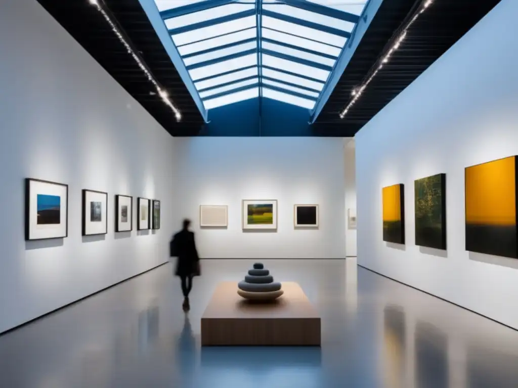 Galería de arte moderna y elegante Galería de arte moderno - Inversión Arte Objetos Valor