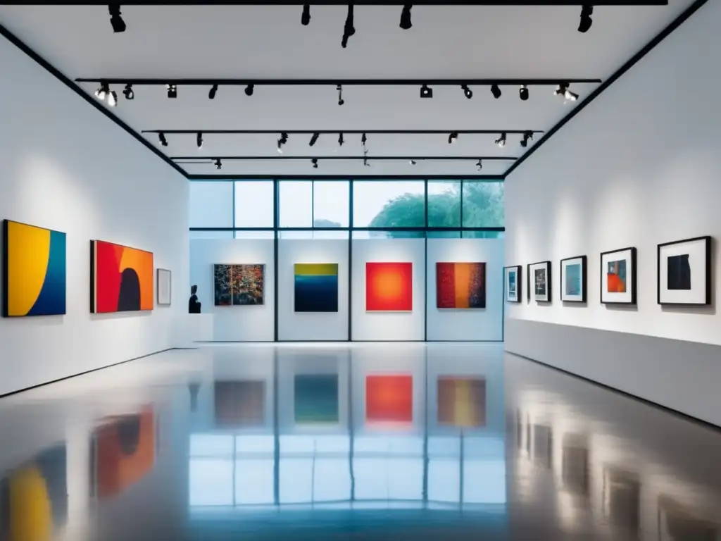 Galería de arte contemporáneo: espacios vibrantes y obras impresionantes Galería de arte moderno: obras vibrantes y diversidad artística