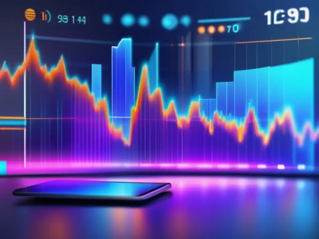 Gráfico de mercado financiero con ADX Gráfico bursátil con Indicador ADX para inversiones