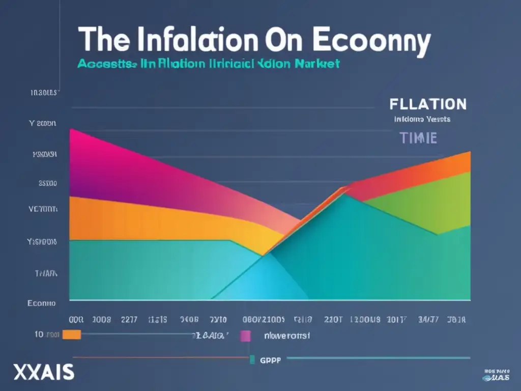 Efectos de la inflación y economía Gráfico: Inflación y economía, indicadores clave y estrategias para proteger activos financieros