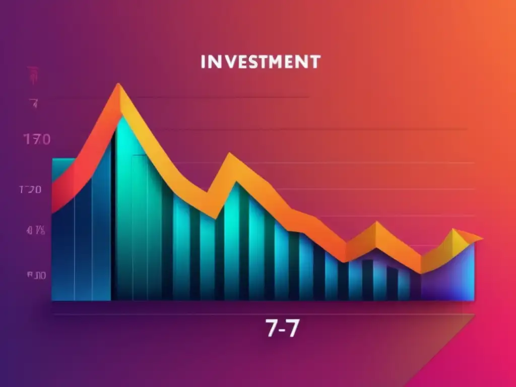 Gráfico financiero de crecimiento exponencial Gráfico financiero regla 72: duplicación inversión estimada