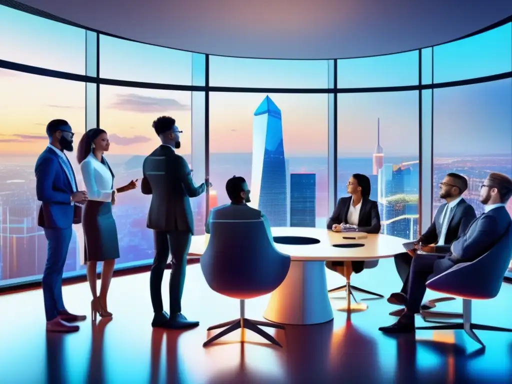 Grupo diverso discute beneficios de invertir en blockchain