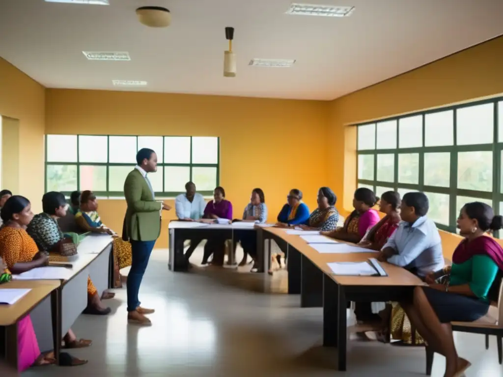 Taller de microfinanzas: Empoderamiento y educación financiera Grupo diverso aprende sobre la importancia de la educación financiera en microfinanzas