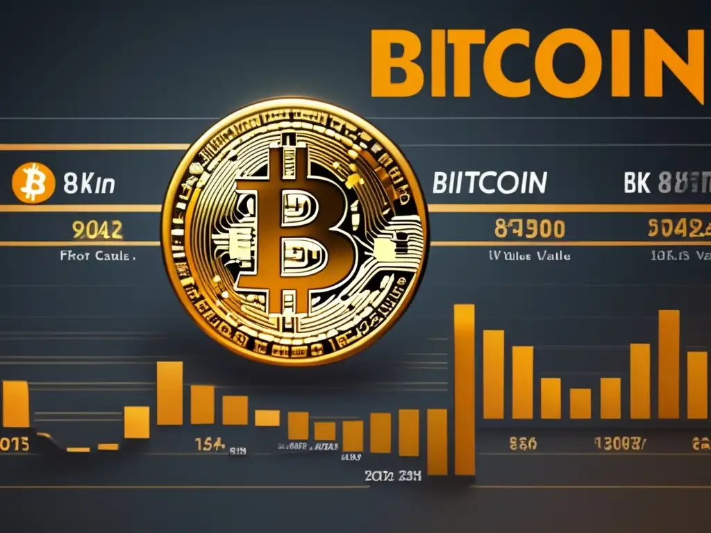 Evolución de Bitcoin: De centavos a activo digital valioso Historia y crecimiento del Bitcoin: imagen ultradetallada 8K que muestra la evolución de Bitcoin desde sus inicios hasta su estatus actual como valioso activo digital