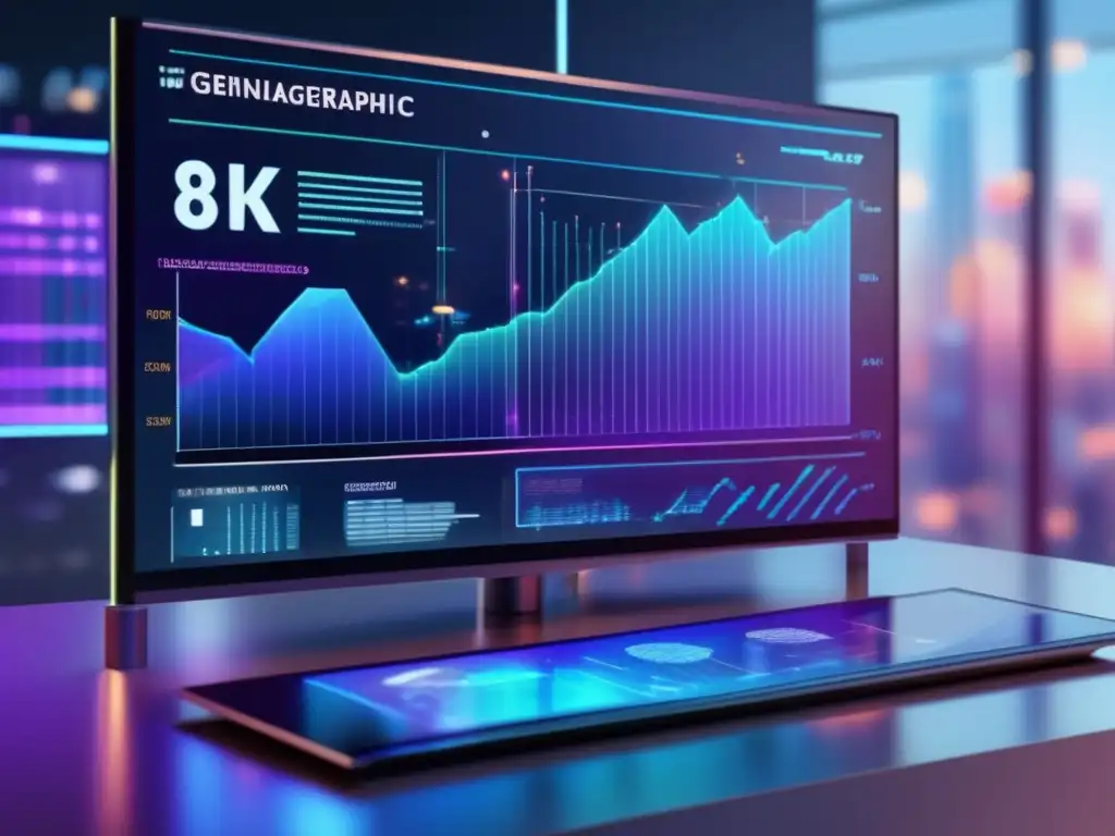 Futuro financiero automatizado Imagen de automatización financiera con bots en un entorno futurista y elegante