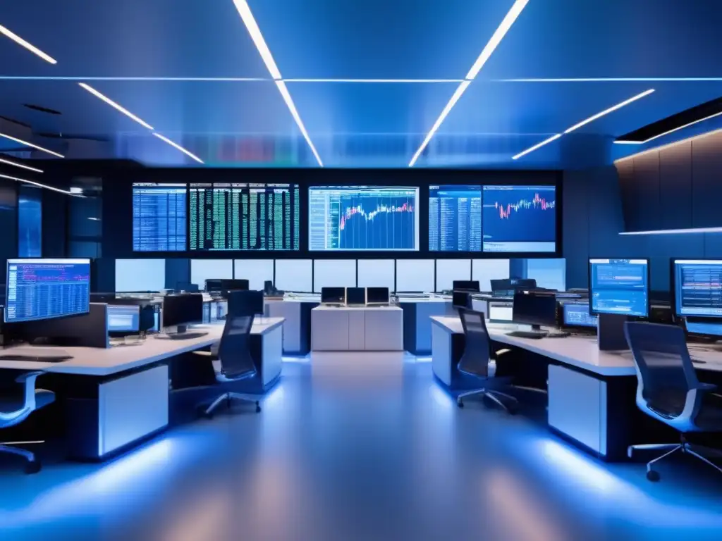 Mercado financiero futurista Imagen mercado financiero: Oportunidades inversión corto plazo