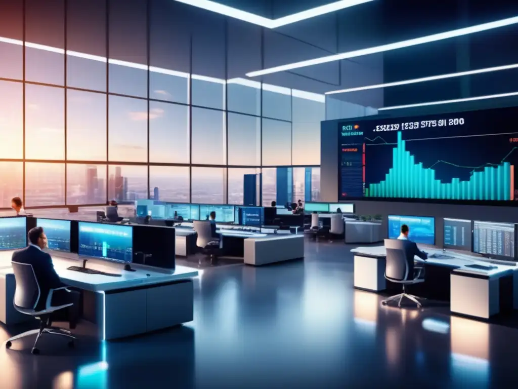 Trading floor de alto rendimiento Imagen de trading día: Mejores tácticas para operar con rapidez