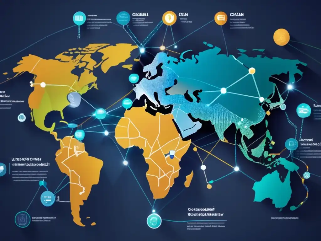 Red global de cadenas de suministro Impacto de cadenas de suministro globales en rentabilidad de acciones