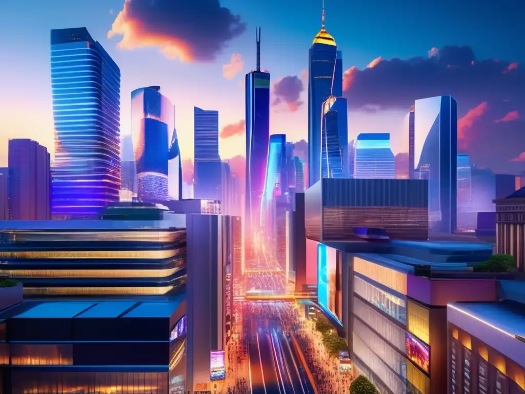 Ciudad vibrante y moderna en recesión Impacto inversión inmobiliaria en tiempos económicos difíciles