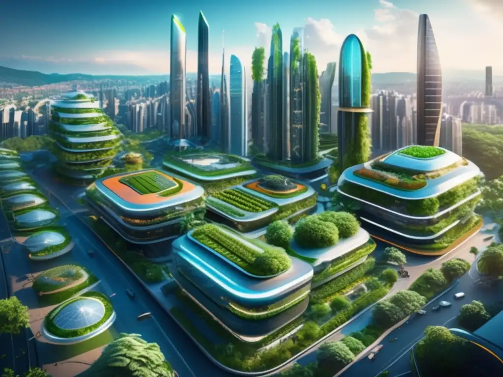 Futuro urbano sostenible Impacto inversiones corporativas ciudad sostenible