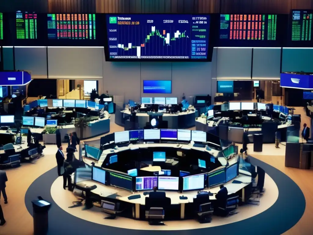 Traders en piso bursátil Importancia niveles soporte resistencia en el trading