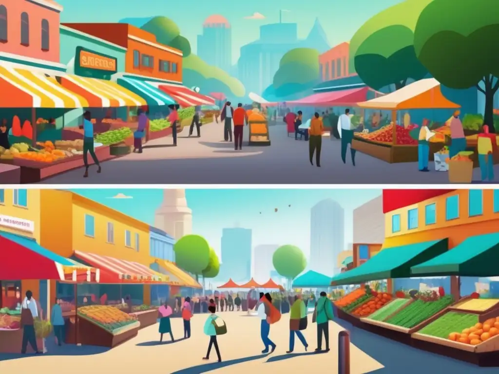 Contraste de culturas alimentarias Influencia cultura alimentaria en inversiones: contraste entre mercado orgánico y restaurante de comida rápida