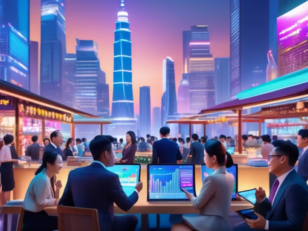 Mercado asiático vibrante y dinámico Inversión en Asia: cultura e influencia en el mercado