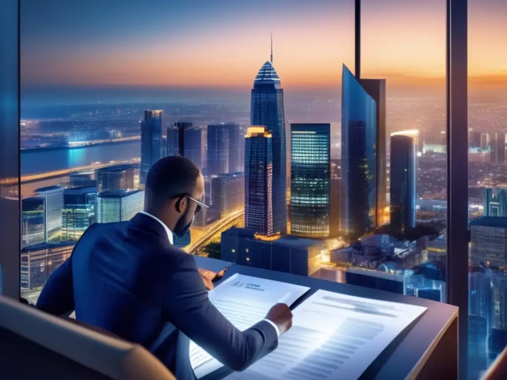 Oportunidades inmobiliarias: un inversor analiza con detalle Dusk city skyline: inversión inmobiliaria - Errores fatales (110 caracteres)