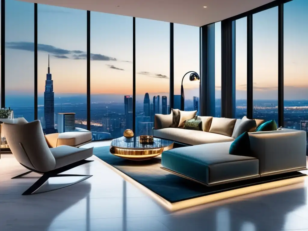 Lujoso apartamento moderno con vistas panorámicas Invertir en inmuebles extranjeros: riesgos y oportunidades - Apartamento moderno de lujo con vistas panorámicas a la ciudad y detalles exclusivos
