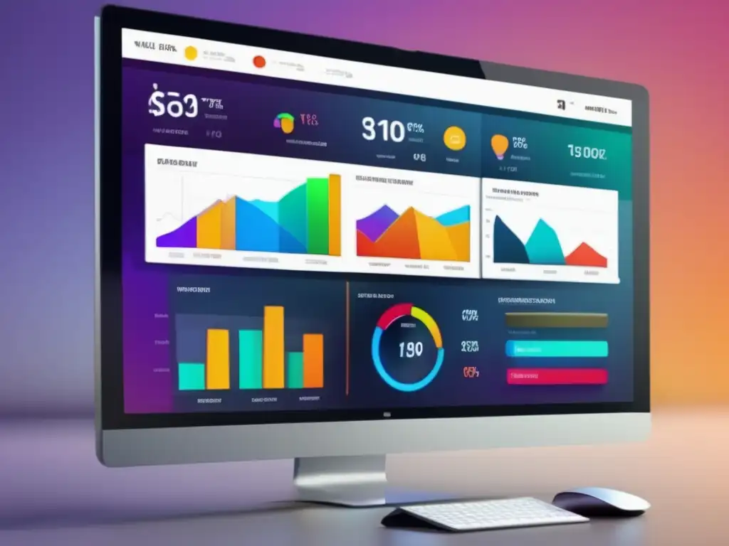 Interfaz digital personalizable de inversiones Interfaz digital moderna con opciones de inversión personalizadas - Estrategias personalizadas de inversión