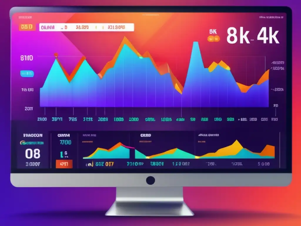 Plataforma de trading moderna y detallada Interfaz moderna de plataforma de trading con datos financieros en tiempo real y diseño intuitivo
