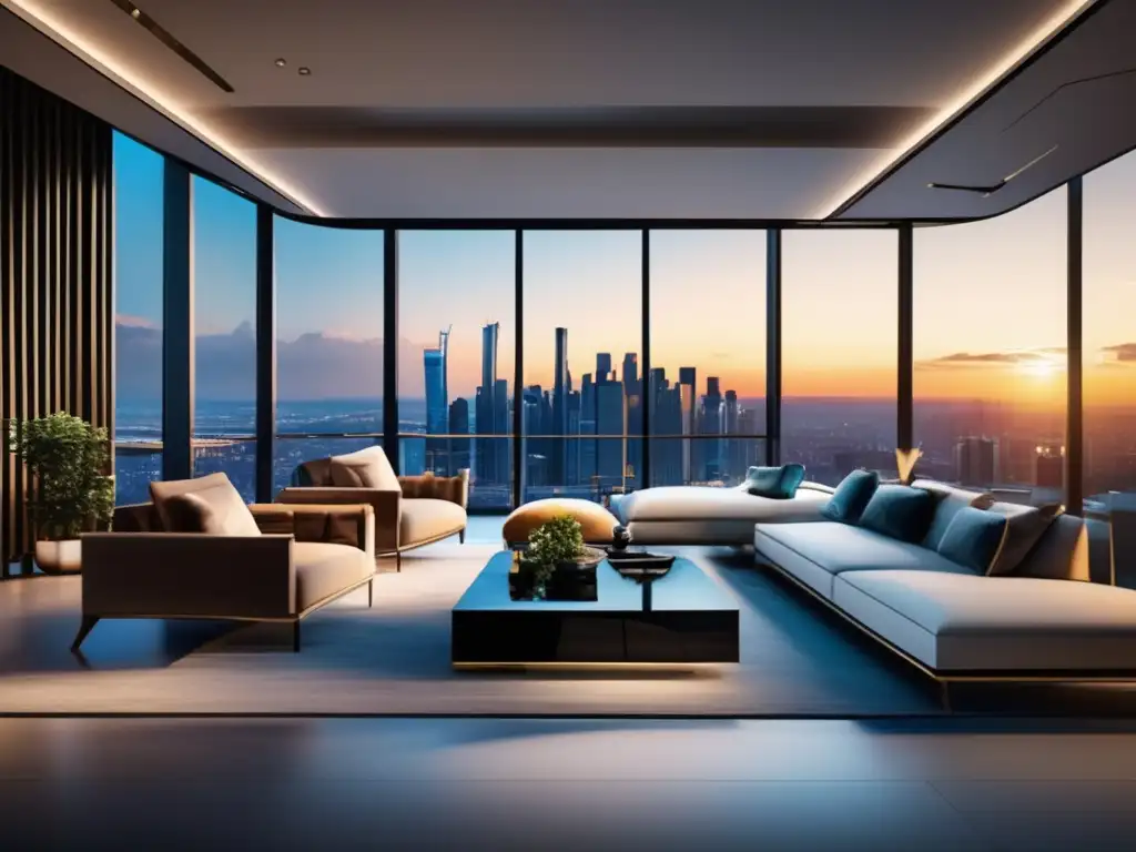 Lujoso penthouse en moderno edificio Inversión inmobiliaria para millonarios: Lujoso penthouse con vistas panorámicas, diseño elegante y amenidades de lujo