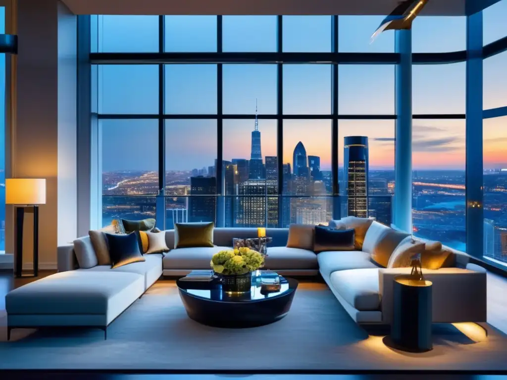 Penthouse de lujo con vista panorámica de la ciudad Inversión inmobiliaria para millonarios: Penthouse lujoso con vista panorámica a la ciudad