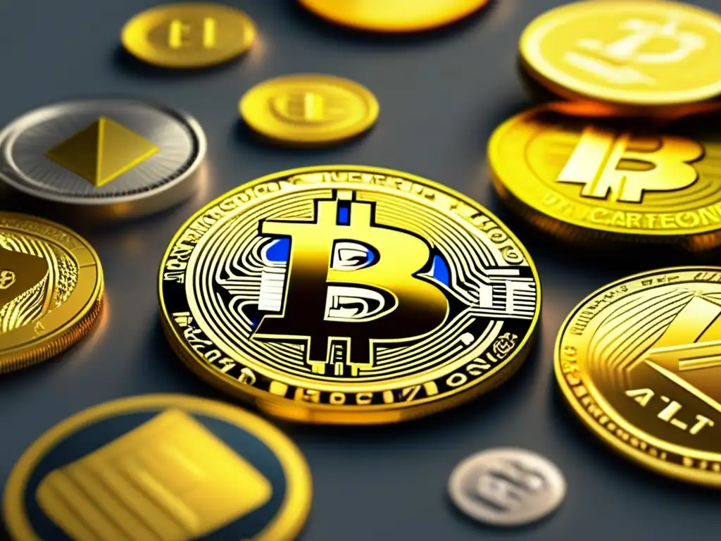 Portafolio diversificado de altcoins Inversión a largo plazo en altcoins, diversificación y seguimiento de cartera, aprovechando volatilidad y tecnología moderna