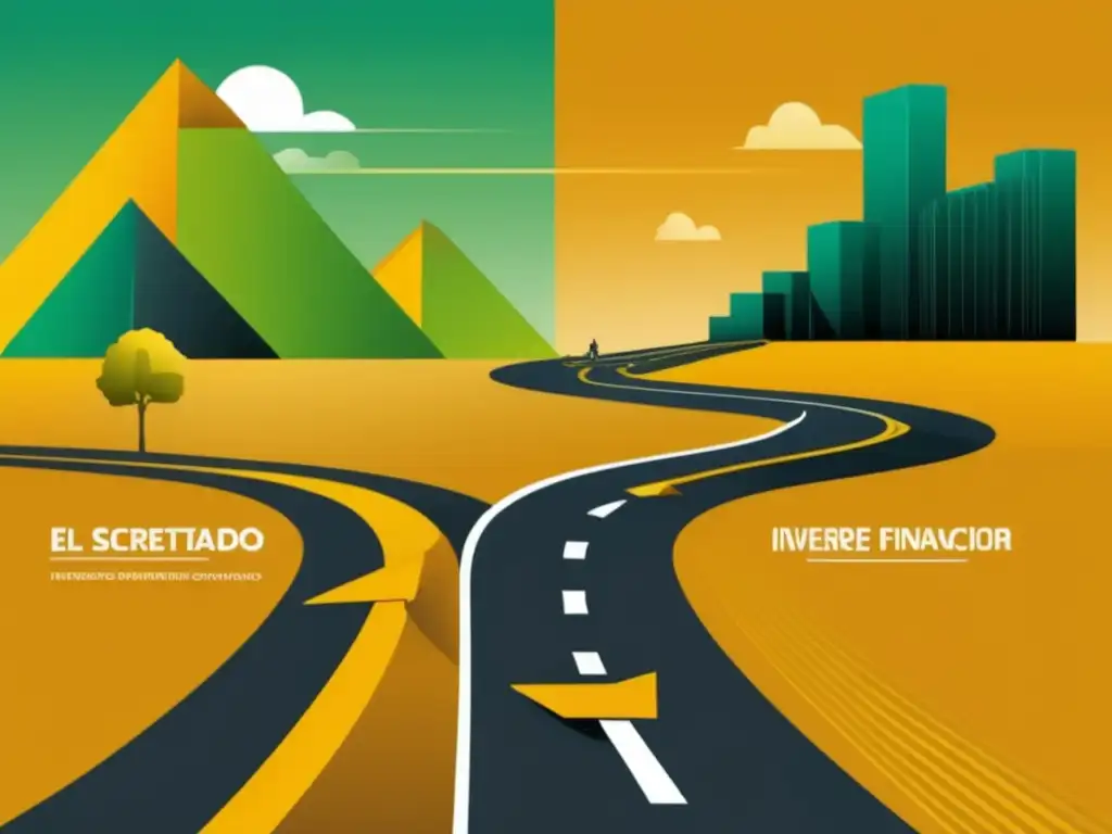 Inversión Pasiva vs Inversión pasiva para construir futuro: gráfico visual de estrategias de inversión que muestra estabilidad y crecimiento a largo plazo