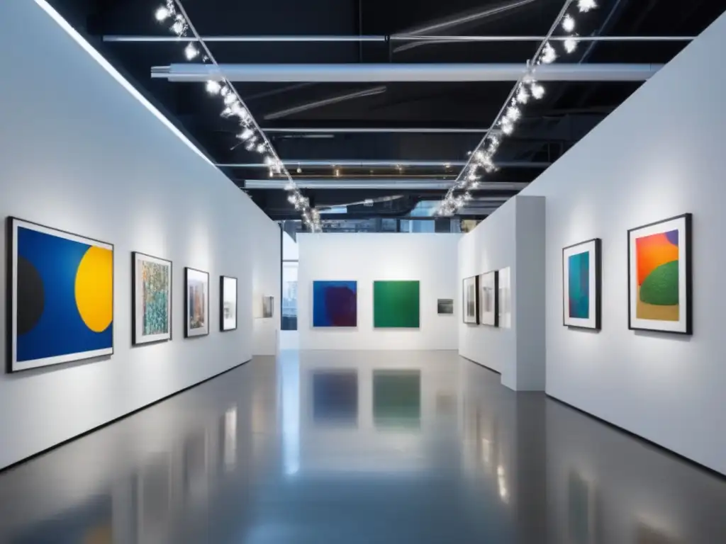Galería de arte contemporáneo sofisticada Inversiones en arte: Mitos y realidades