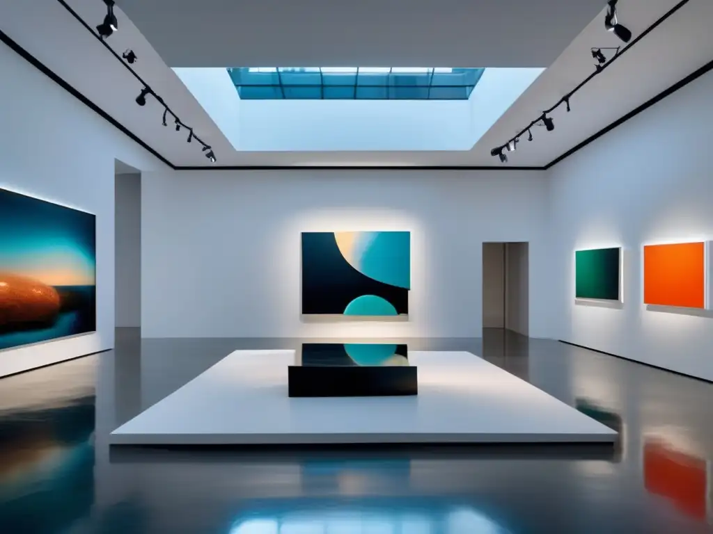 Galería de arte contemporáneo en 8k Inversiones en arte: Mitos y realidades - Galería de arte contemporáneo con obras vibrantes y creativas