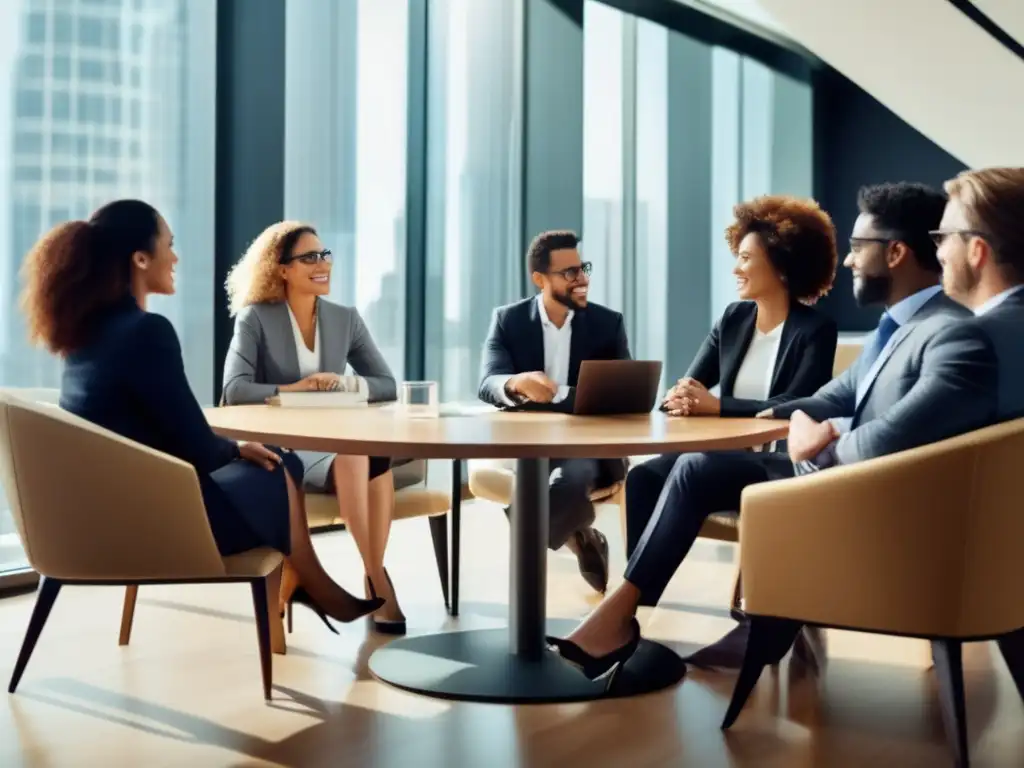 Grupo diverso analizando inversiones Inversiones en bolsa para todos: grupo diverso de profesionales analizando tendencias y gráficos del mercado de valores