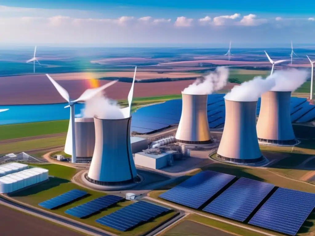 Planta de energía limpia y moderna Inversiones en energías limpias: mitos y realidades