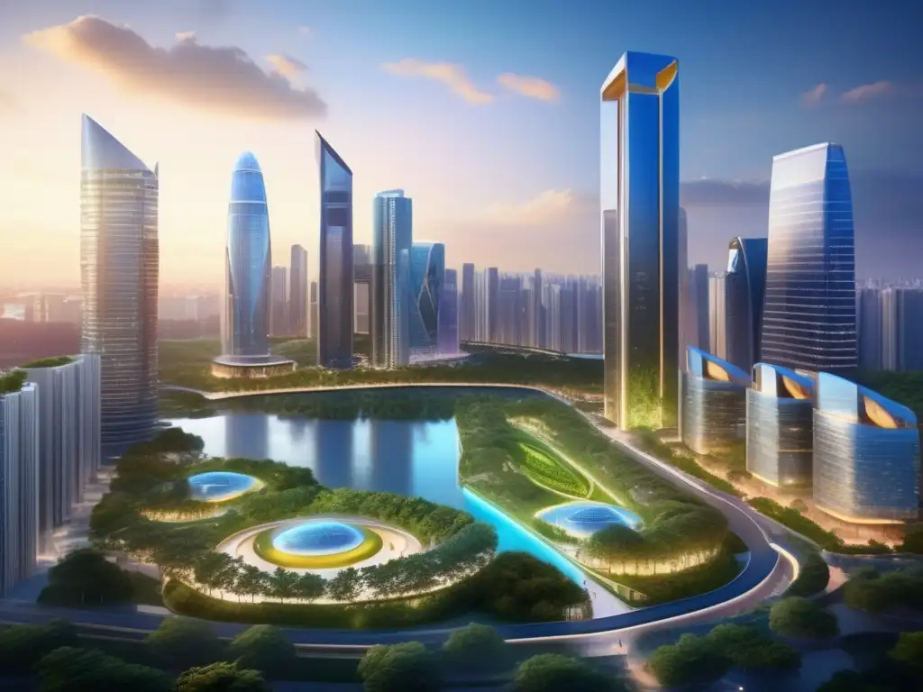 Ciudad vibrante con alianzas público-privadas Inversiones de impacto en alianzas públicoprivadas en una ciudad vibrante y moderna