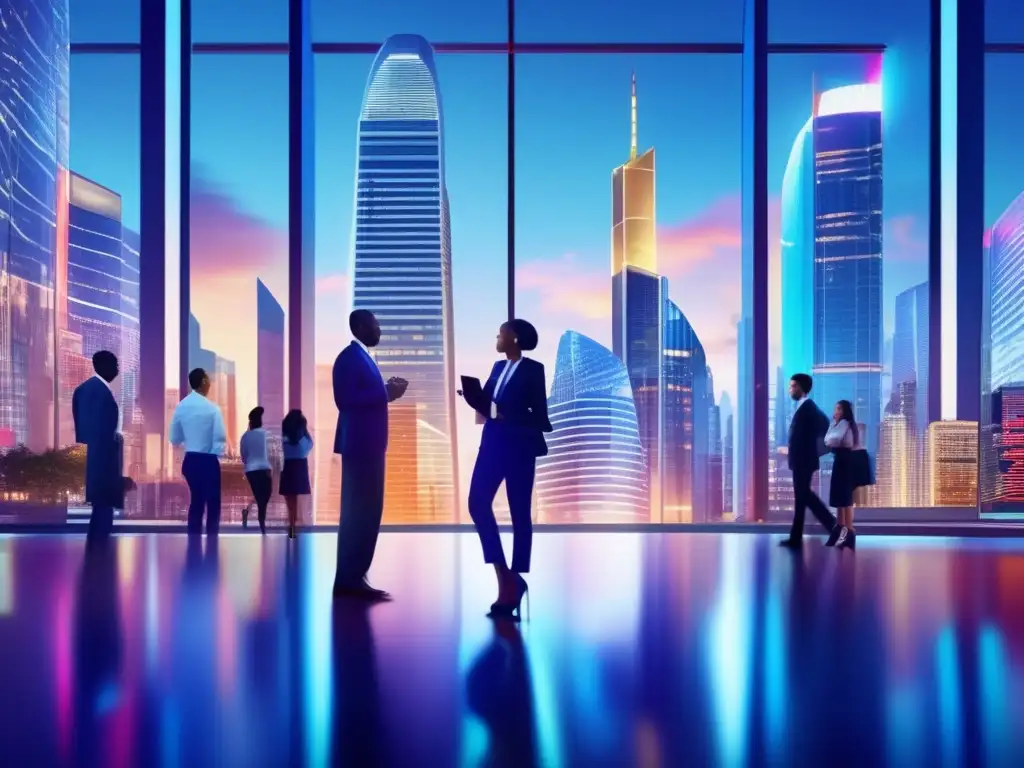 Centro financiero global: diversidad y dinamismo Inversiones y la influencia de la economía global en una vibrante ciudad financiera