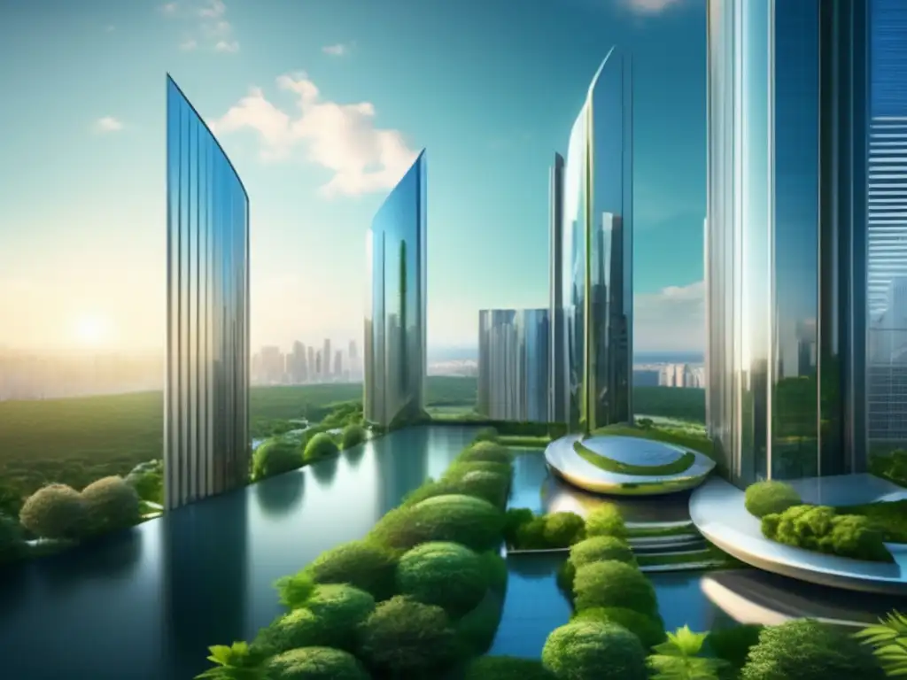Rascacielos modernos en armonía con la naturaleza Inversiones inmobiliarias: Beneficios de invertir en REITs