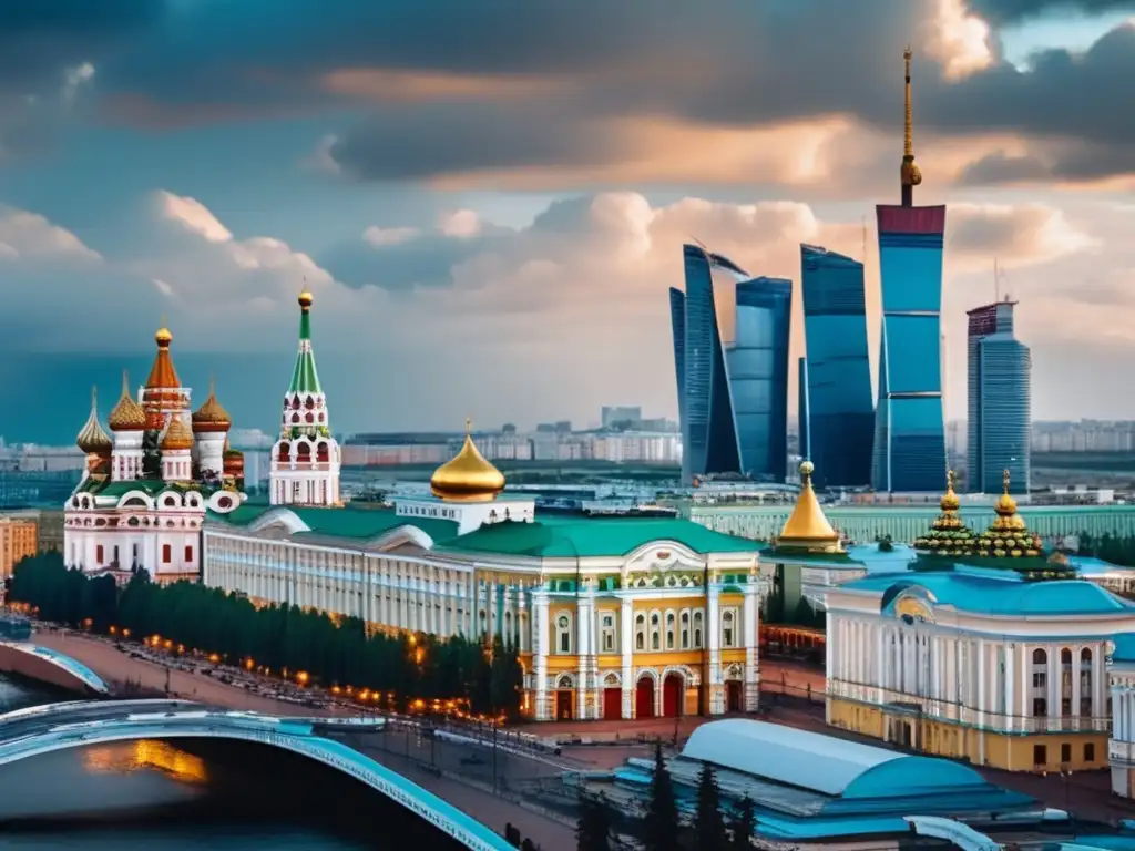Ciudad rusa moderna y vibrante Inversiones en Rusia: Leyes y precauciones