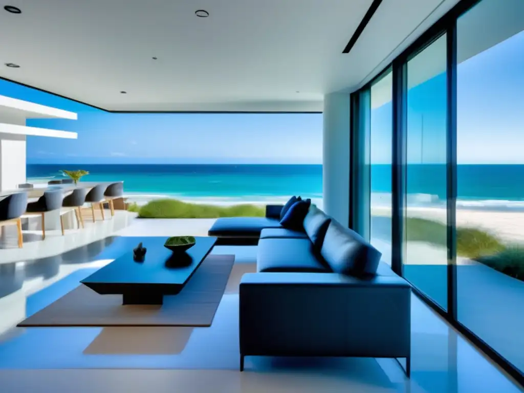 Moderna propiedad vacacional frente a la playa Inversiones en propiedad vacacional frente a playa de lujo y diseño moderno con vistas al mar