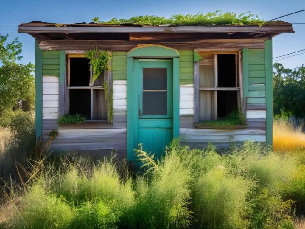 Condiciones desconocidas de inversión en propiedades deterioradas Inversiones en propiedades de reposición: guía completa - Casa en mal estado con ventanas tapiadas y jardín descuidado