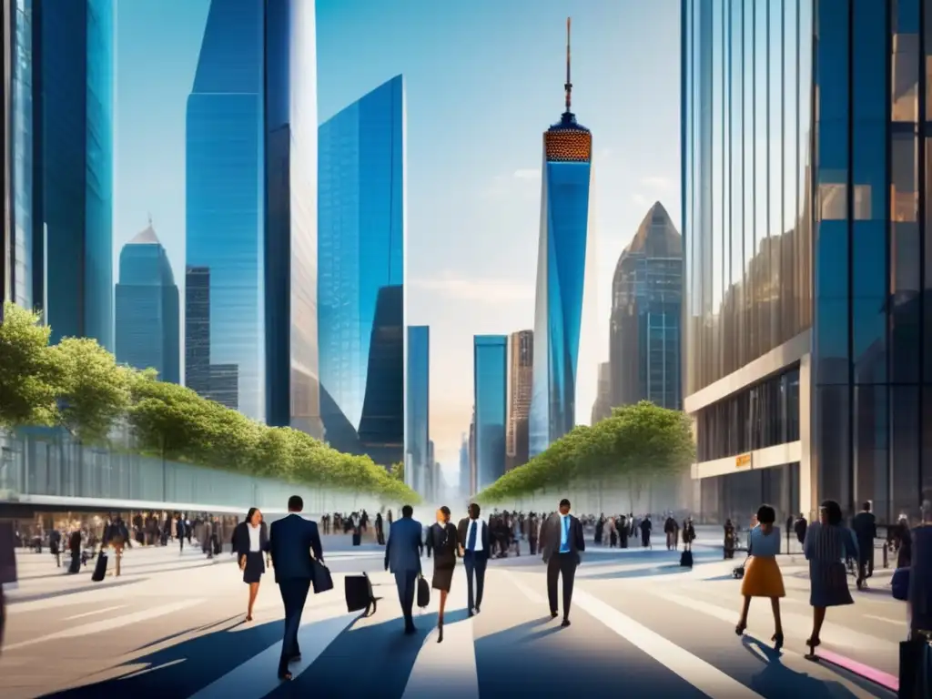 Vibrante mercado inmobiliario en ciudad moderna Inversiones rentables en bienes raíces 2021 en ciudad vibrante
