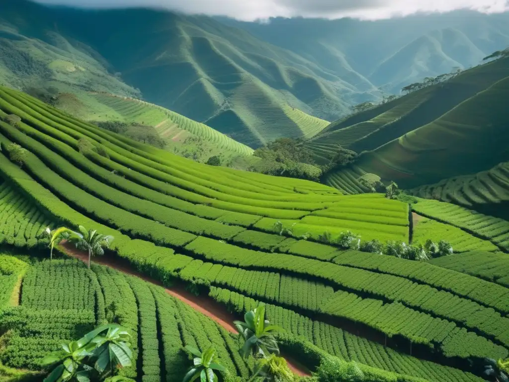 Plantación de café en Colombia Plantación de café en Colombia - Inversiones seguras en agricultura y commodities