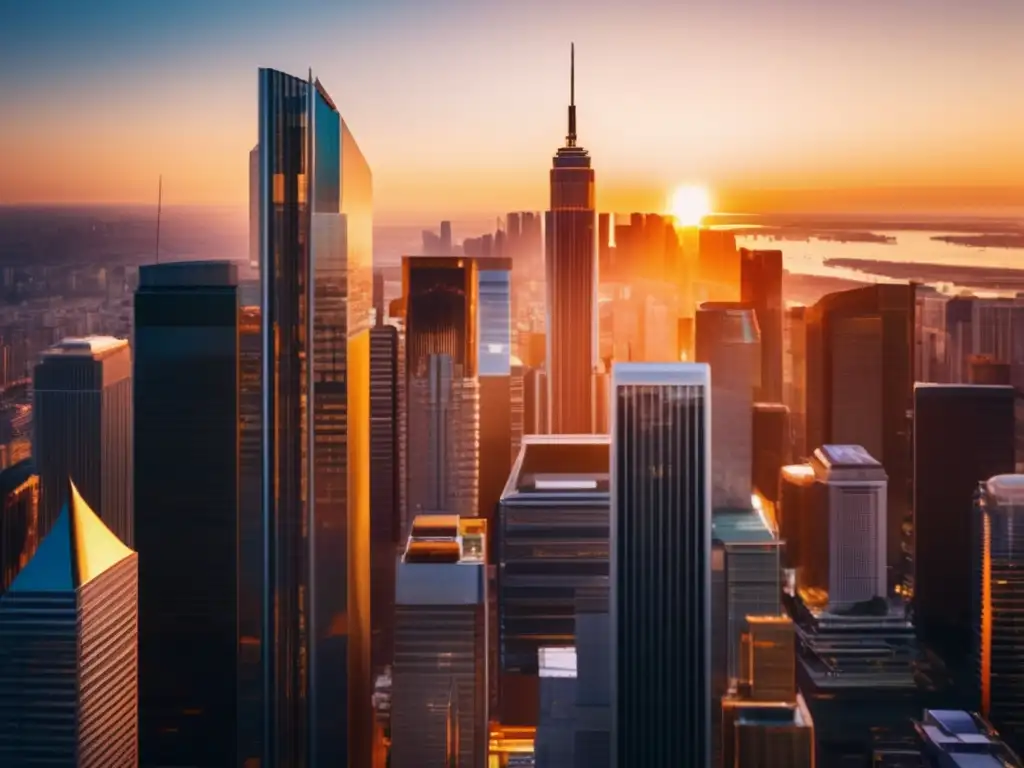 Ciudad moderna al amanecer Inversiones sociales rentables: Emprender para el cambio en una ciudad moderna al amanecer