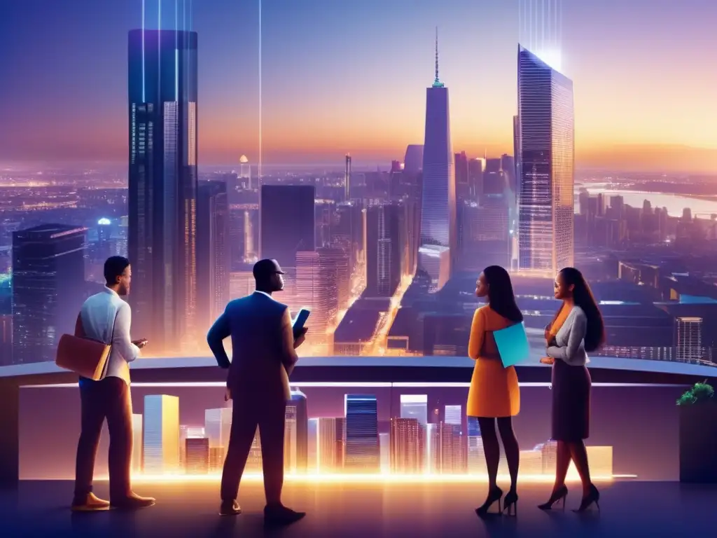 Ciudad moderna en crecimiento Inversiones sociales rentables: Emprender para el cambio
