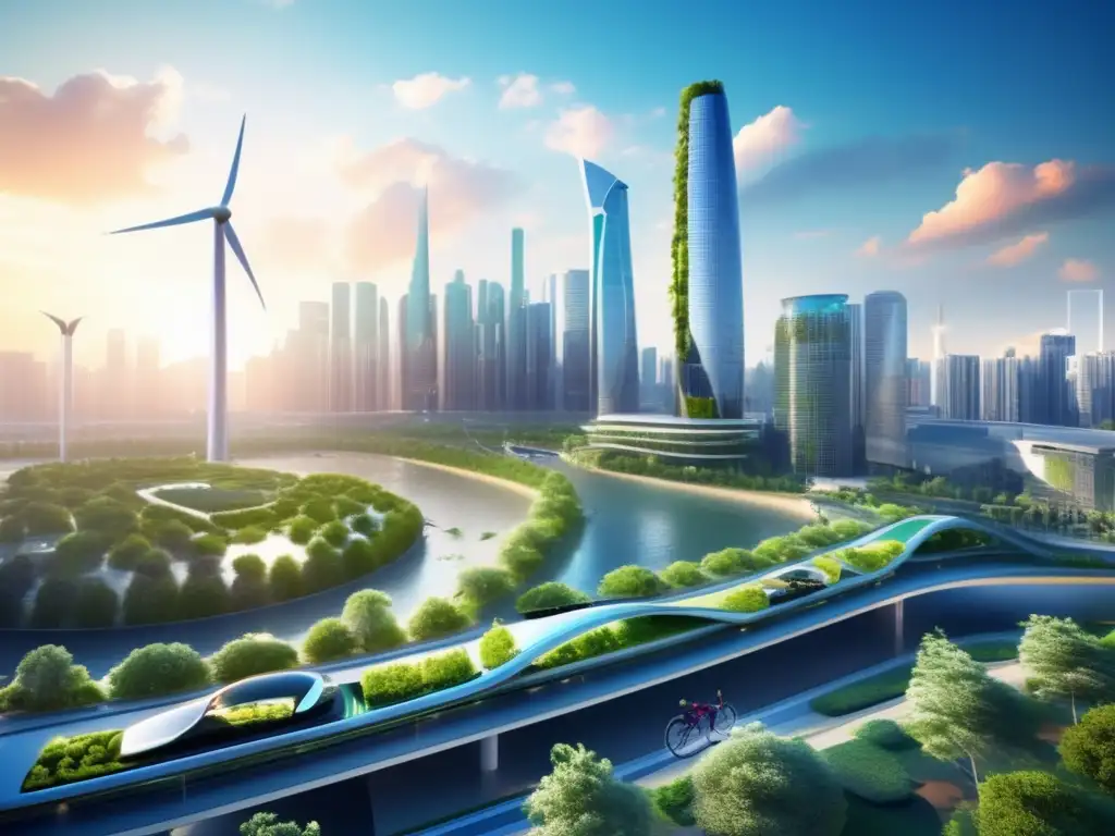 Un paisaje urbano sostenible y moderno Inversiones sostenibles y rentables en paisaje urbano
