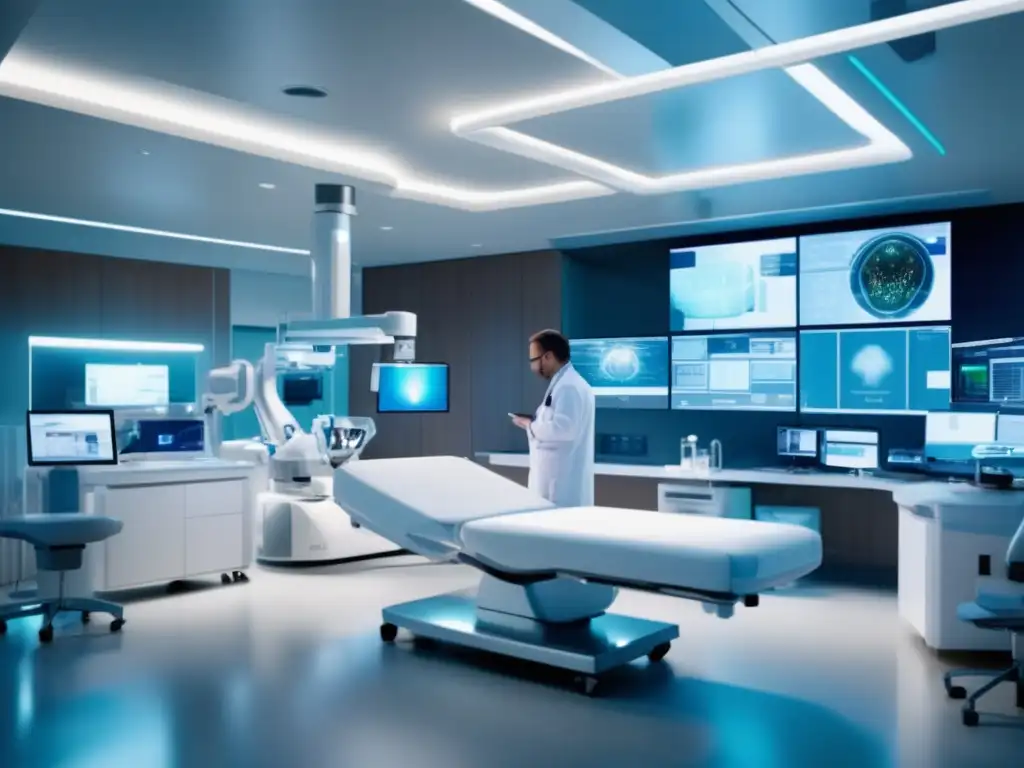 Avance de la tecnología médica en sala de hospital Inversiones en tecnología médica: Avanzando la salud y mejorando resultados