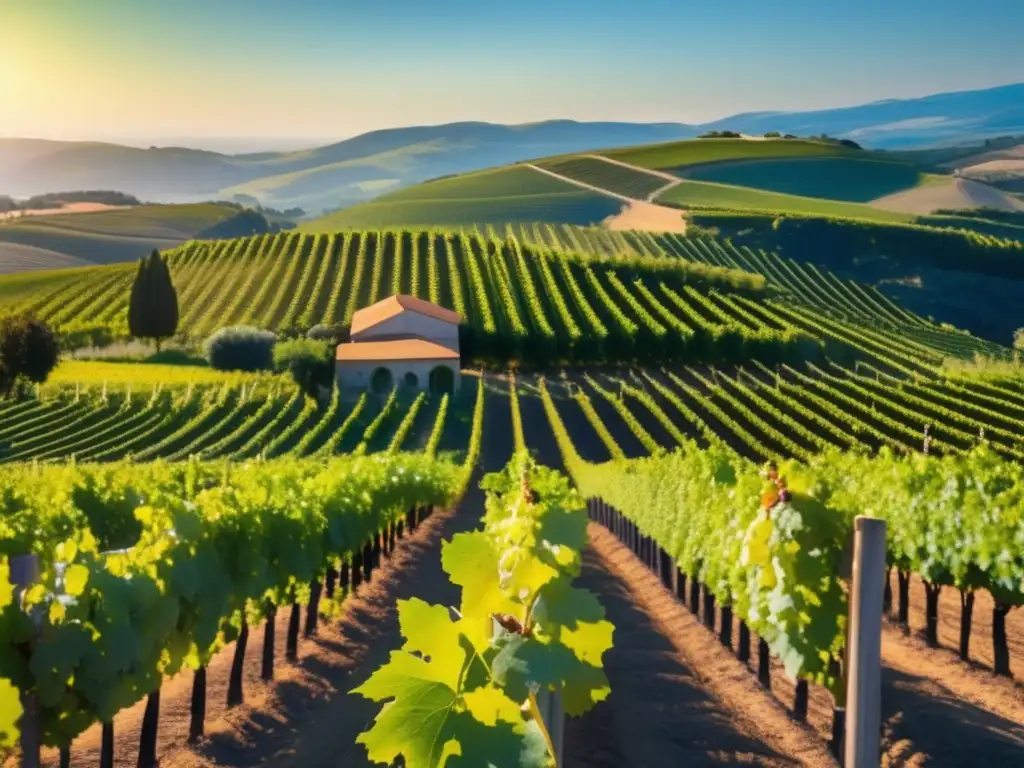 Viñedo vibrante y emergente, prometedor Inversiones en vinos de regiones emergentes: viñedo vibrante, frondoso y prometedor
