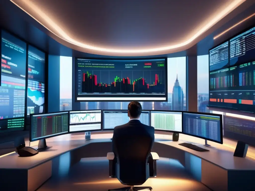 Oficina moderna para trading Inversiones en warrants: beneficios y decisiones estratégicas